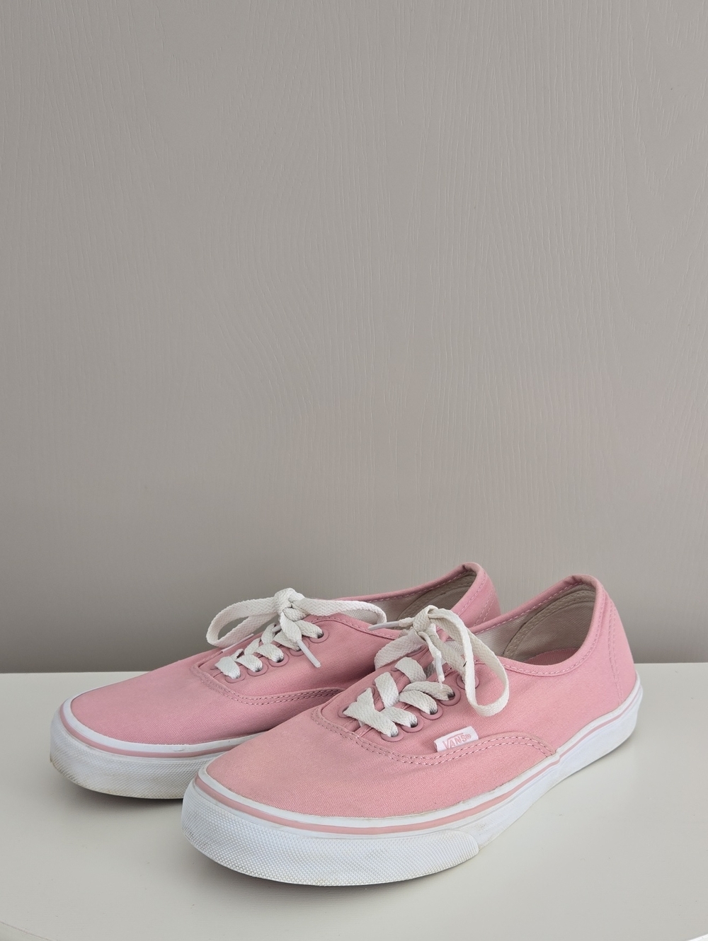 Vans Classic Pink Canvas Sneakers - Womens 8.5 Mens 7